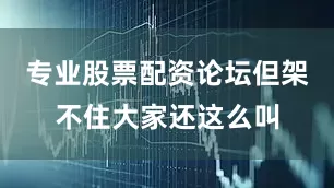 专业股票配资论坛但架不住大家还这么叫